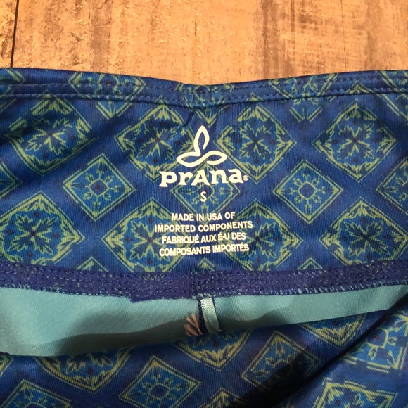 NWT Prana Roxanne Printed Harbor Bali Blue Legging - Picture 9 of 11